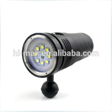 Cree XM-L2 Buceo Fotografía Underwater Video LED Linterna